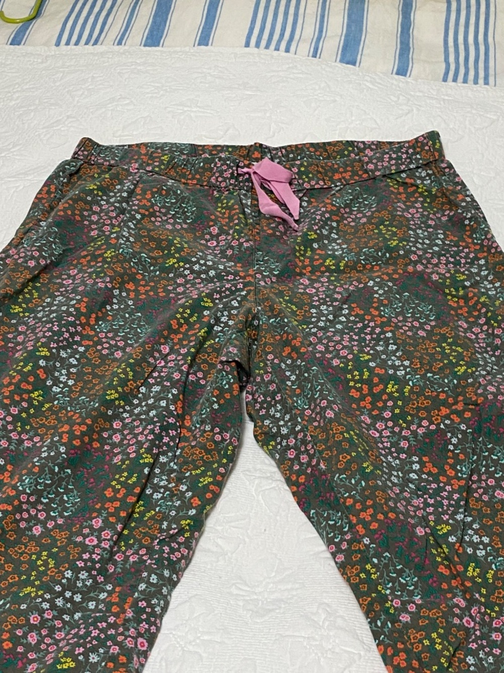 Land's End Cropped Pajama Pants, L
